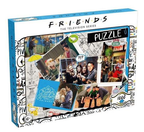neuveden: Puzzle Přátelé 1000 dílků - Scrapbook neuveden: Puzzle Přátelé 1000 dílků - Scrapbook