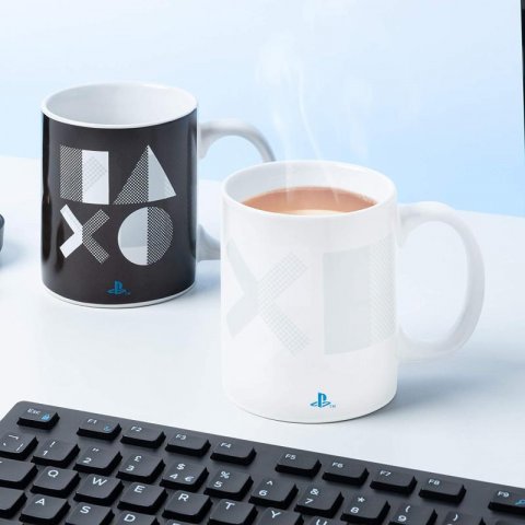 neuveden: Hrnek Playstation 300 ml měnící