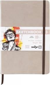 : Skicovací blok Taupe 14x21 140g 80 listů