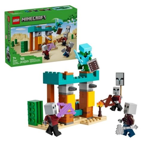 neuveden: LEGO® Minecraft® 21267 Pouštní hlídka zákeřníků