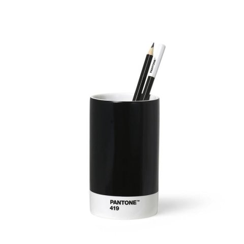 neuveden: Pantone Porcelánový stojánek na tužky - Black 419