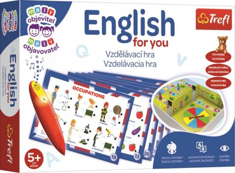 neuveden: Malý objevitel: English for you + magické pero