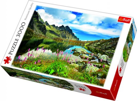 neuveden: Trefl Puzzle Starolesnianske pleso, Tatry / 3000 dílků