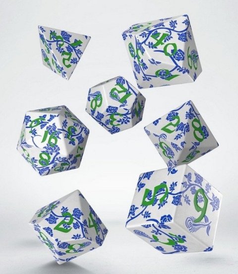 : Sada kostek - Full art - Porcelánové
