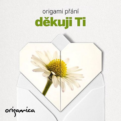 neuveden: Origami přání - Děkuji Ti neuveden: Origami přání - Děkuji Ti