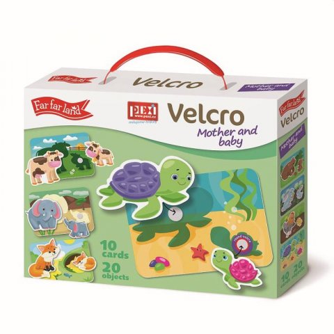neuveden: PEXI Velcro skládačky - Máma a mimi (Mother and Baby)