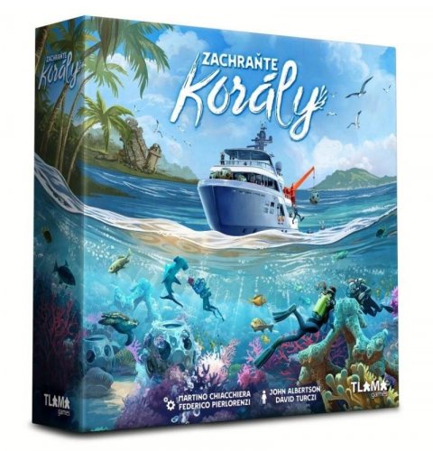Chiacchiera Martino: Zachraňte korály - desková hra Chiacchiera Martino: Zachraňte korály - desková hra