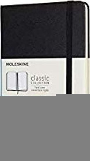 neuveden: Moleskine Zápisník černý M, tečkovaný, tvrdý
