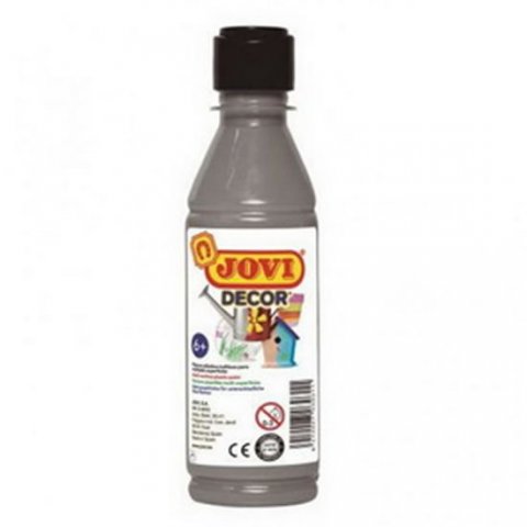 neuveden: JOVI Decor akrylová barva - stříbrná 250 ml