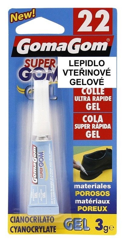 -: Lepidlo vteřinové 22 3g gelové