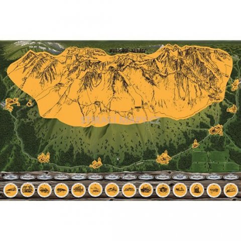 neuveden: Stírací mapa Vysoké Tatry – zlatá Deluxe XL neuveden: Stírací mapa Vysoké Tatry – zlatá Deluxe XL