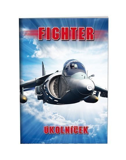 neuveden: Školní úkolníček A6 - Fighter