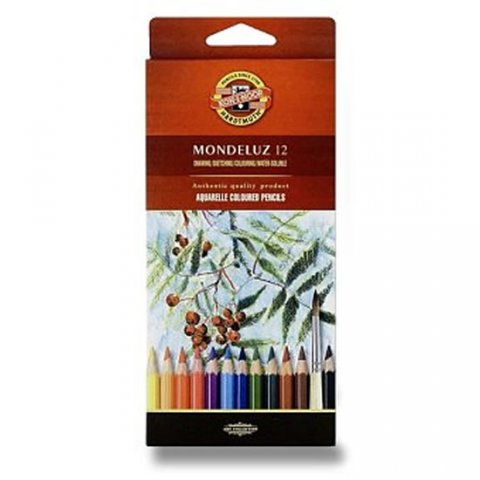 neuveden: Koh-i-noor pastelky MONDELUZ akvarelové souprava 12 ks v papírové krabičce neuveden: Koh-i-noor pastelky MONDELUZ akvarelové souprava 12 ks v papírové krabičce