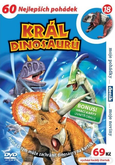 neuveden: Král dinosaurů 18 - DVD pošeta