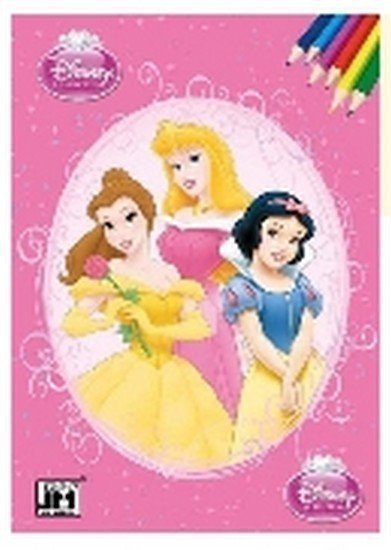 neuveden: Disney Princezny - Omalovánky A5