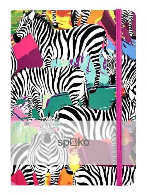 neuveden: Spoko zápisník Jungle zebra A5, linkovaný neuveden: Spoko zápisník Jungle zebra A5, linkovaný