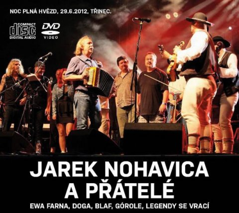 Nohavica Jaromír: Jaromír Nohavica a přátelé 2CD+ DVD