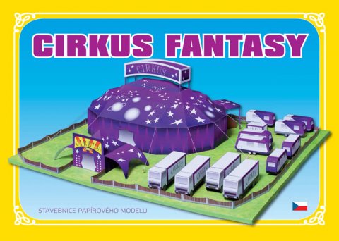 neuveden: Cirkus Fantasy - Stavebnice papírového modelu neuveden: Cirkus Fantasy - Stavebnice papírového modelu