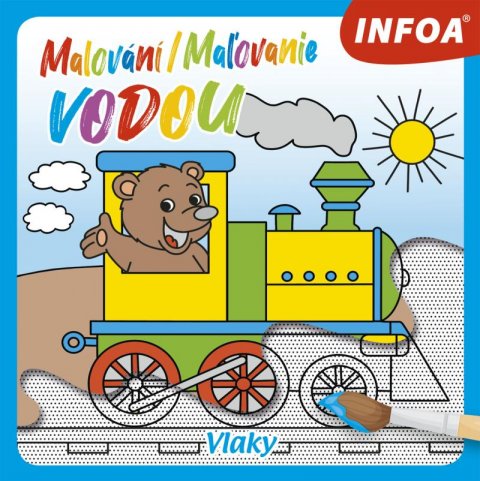 neuveden: Malování / Maľovanie vodou - Vlaky neuveden: Malování / Maľovanie vodou - Vlaky