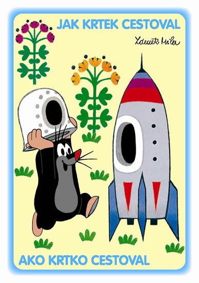 Miler Zdeněk: Jak krtek cestoval - omalovánky A5