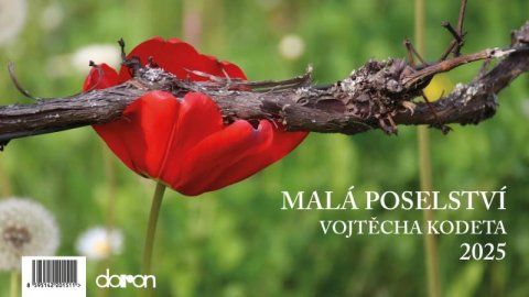 Kodet Vojtěch: Kalendář stolní 2025 - Malá poselství Vojtěch Kodeta
