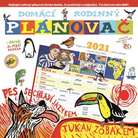 Köpplová Pavla: Domácí rodinný plánovač 2021