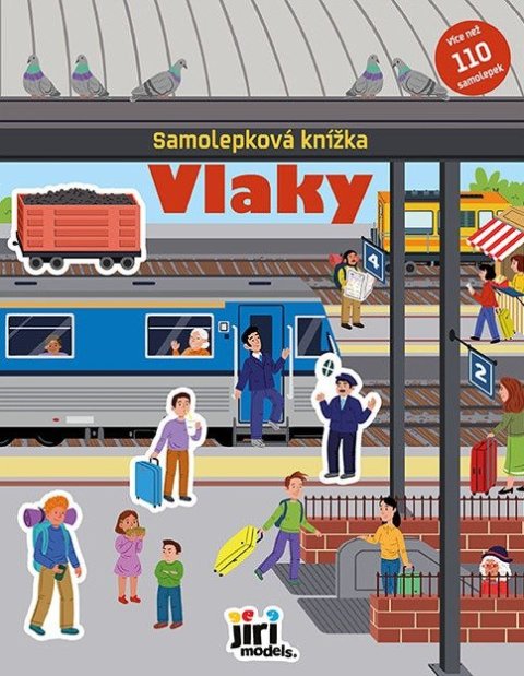 neuveden: Samolepková knížka Vlaky