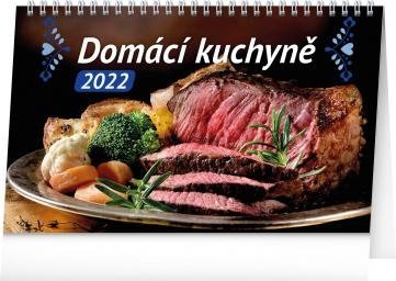 neuveden: Kalendář 2022 stolní: Domácí kuchyně, 23,1 × 14,5 cm