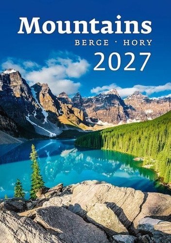 : Kalendář nástěnný 2027 - Mountains/Berge/Hory