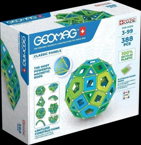 neuveden: Geomag Supercolor - Masterbox Cold 388 dílků