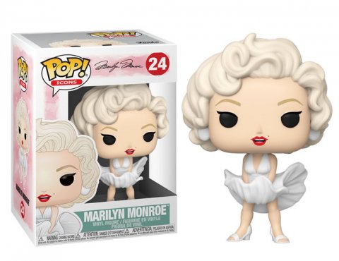 neuveden: Funko POP Icons: Marilyn Monroe (White Dress)