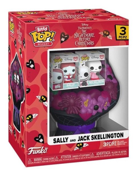 -: Funko Bitty POP Bouquet: The Nightmare Before Christmas - Sally And Jack Sk