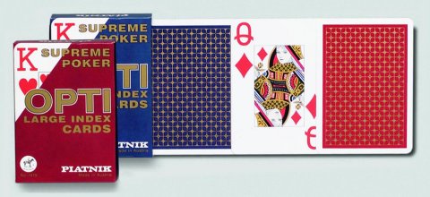 neuveden: Piatnik Poker - OPTI Velký index