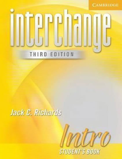 Richards Jack C.: Interchange Intro Student´s Book, 3rd edition