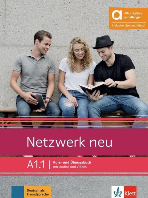 neuveden: Netzwerk neu A1.1 – Hybride Ausgabe – Kursb./Übungsbuch + MP3/Video allango