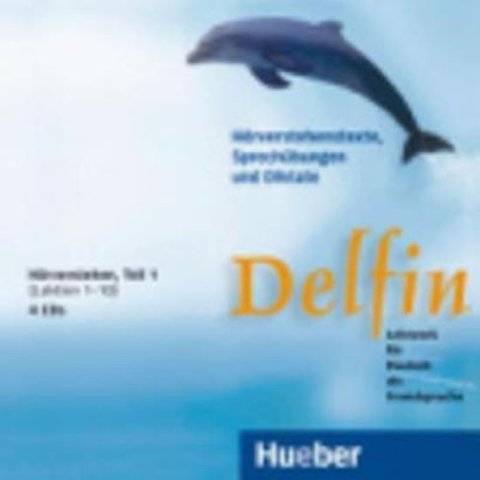 Aufderstrasse Hartmut: Delfin: Hörverstehen Teil 1 (Lektionen 1-10). 4 Audio-CDs
