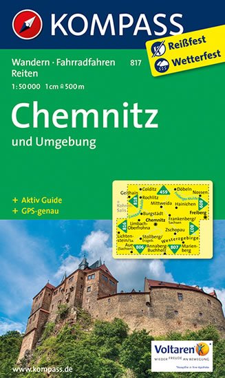 neuveden: Chemnitz und Umgebung 817 / 1:50T NKOM neuveden: Chemnitz und Umgebung 817 / 1:50T NKOM