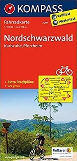 neuveden: Nordschwarzwald - Karlsruhe - Pf 3094