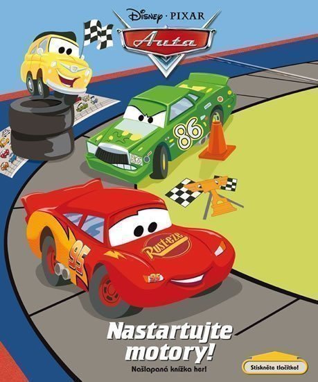 Disney - Pixar: Auta - Nastartujte motory - Knížka se semaforem