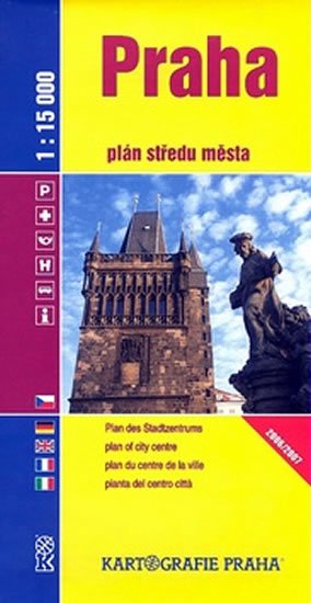 kolektiv: Praha: plán středu města 1:15 000 kolektiv: Praha: plán středu města 1:15 000