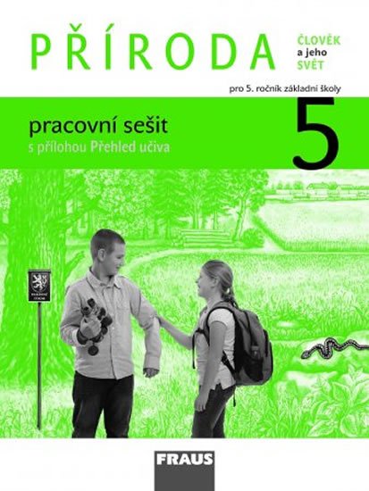 kolektiv autorů: Příroda 5 pro ZŠ - Člověk a jeho svět - pracovní sešit