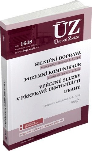 neuveden: ÚZ 1648 Silniční doprava, Pozemní komunikace, Veřejné služby v přepravě ces