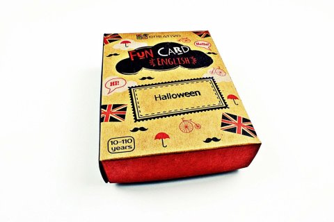 neuveden: Fun card English Hallowen