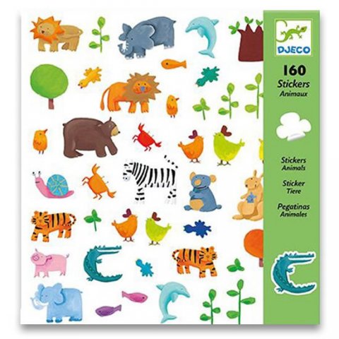 neuveden: Samolepky Djeco - ZOO