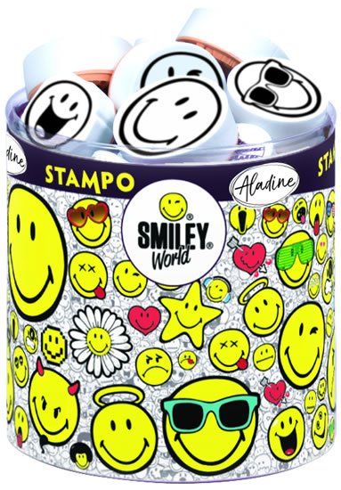 neuveden: Razítka Stampo Smiley - Smajlíci neuveden: Razítka Stampo Smiley - Smajlíci