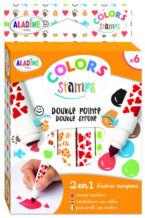 neuveden: Razítkovací fixy Colors Stamp