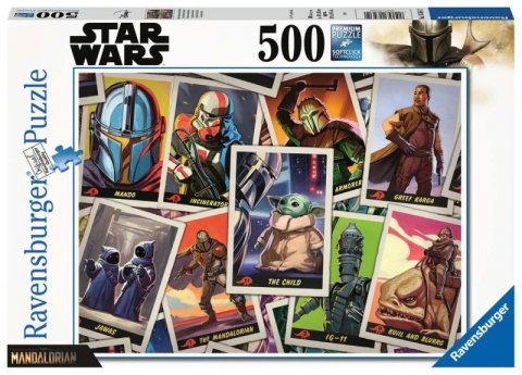 neuveden: Ravensburger Puzzle The Mandalorian - Baby Yoda 500 dílků