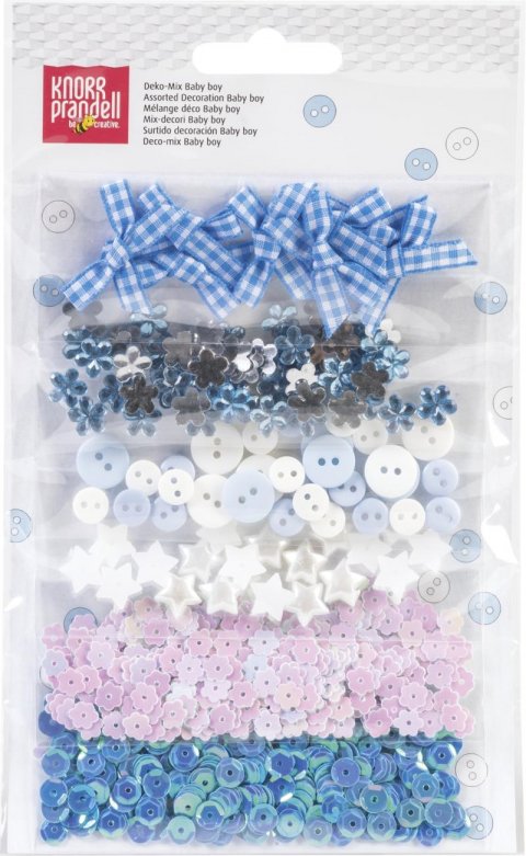 neuveden: Knorr Prandell Sada dekorací - Baby modré