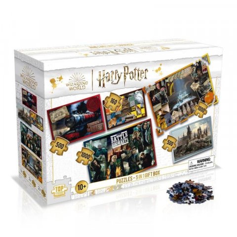 neuveden: Harry Potter puzzle - 5 v 1