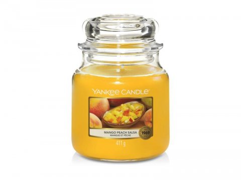 neuveden: YANKEE CANDLE Mango Peach Salsa svíčka 411g